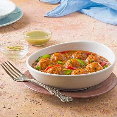 Veg. Manchurian (gravy)