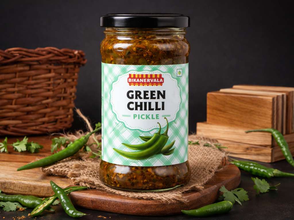 Pickle Green Chilli 400G