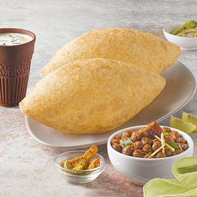 Choley Bhature and Lassi Combo