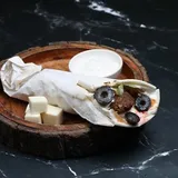 Falafel Cheese Olives Shawarma