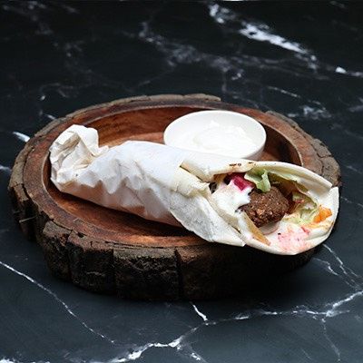Lebanese Veg Falafel Shawarma