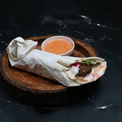 Spicy Falafel Shawarma