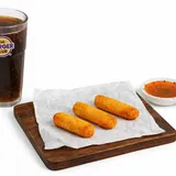 Double Cottage Cheese Poppers + Campa + Sweet Chilli Dip