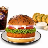 Crispy Chicken Club & Garlic Bread Combo