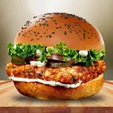 Smashed Grilled Chicken Burger