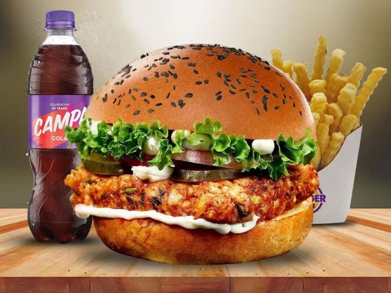 Smashed Grilled Chicken Meal