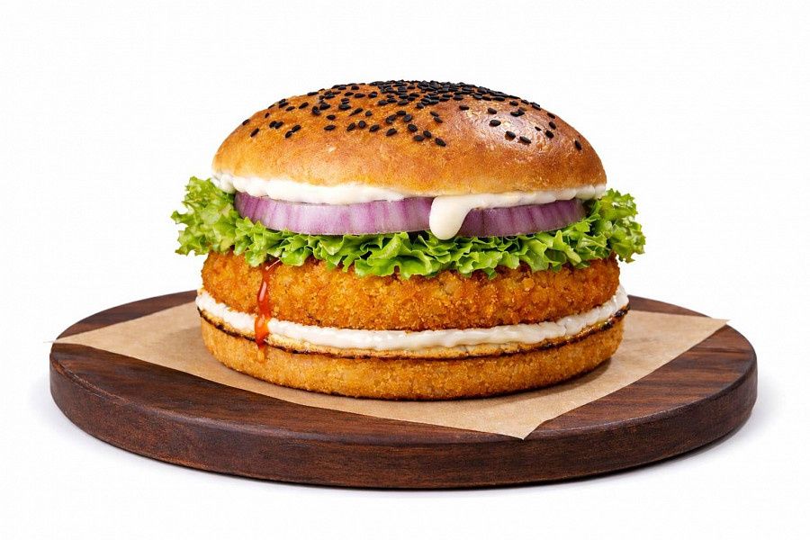Veg Club Burger