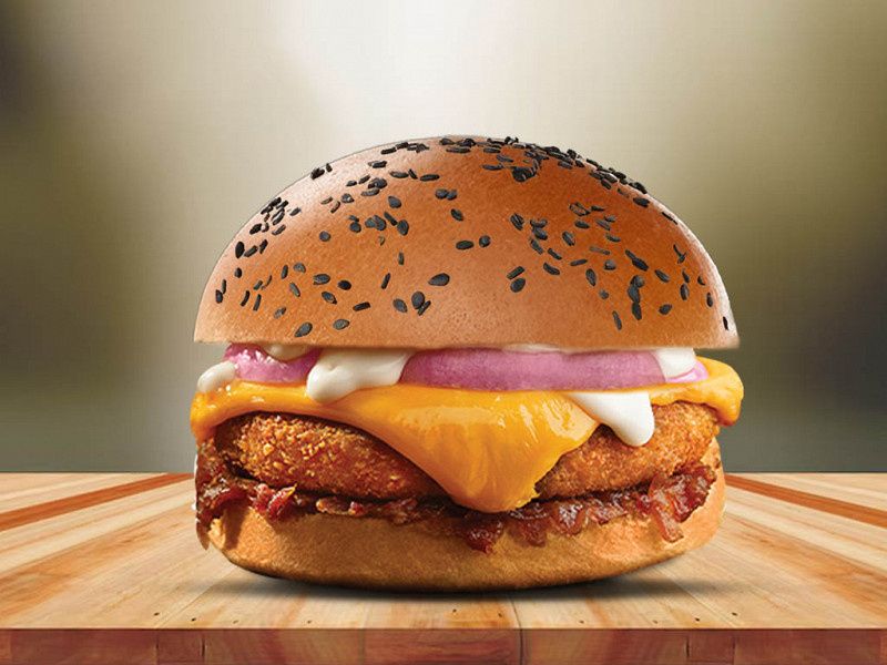 Chicken Cheese Club Burger