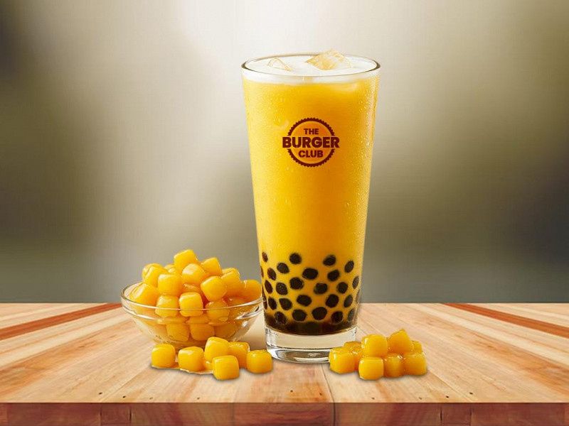 Alphonso Mango With Popping Boba
