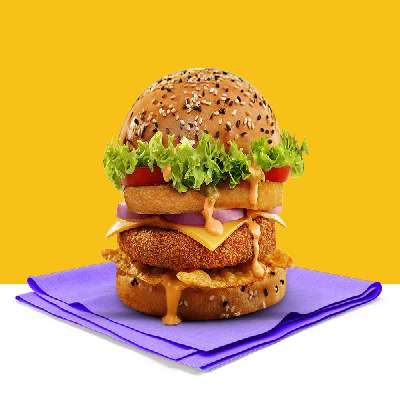 Junior Devil Veg Club Burger