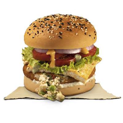 Spicy Panner Club Burger