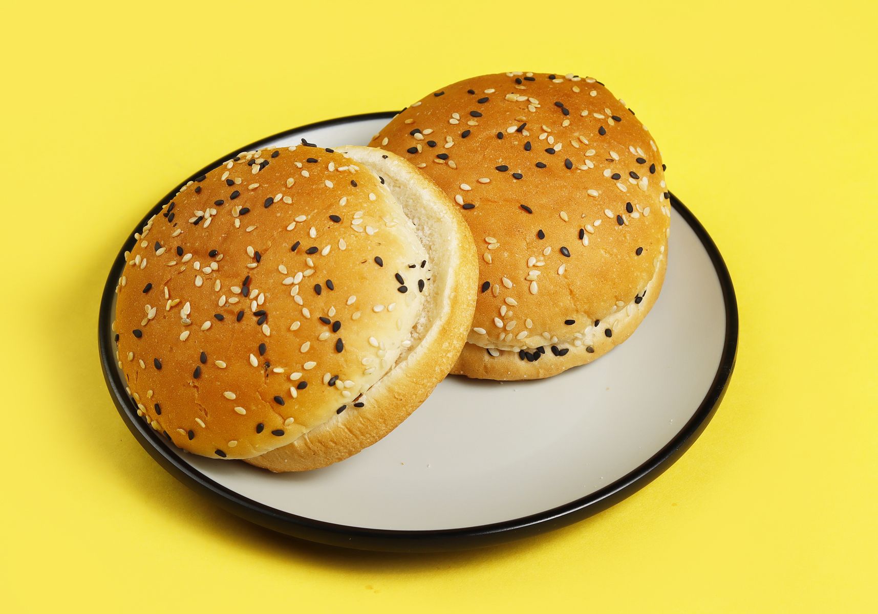 2 Small Bun 3.5 Inch