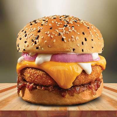 Chicken Cheese Club Burger