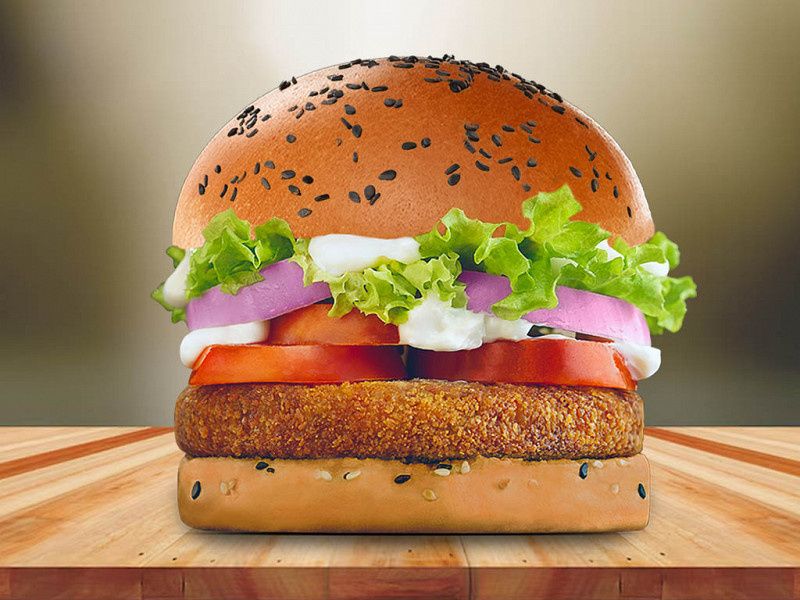 Spicy Chicken Club Burger