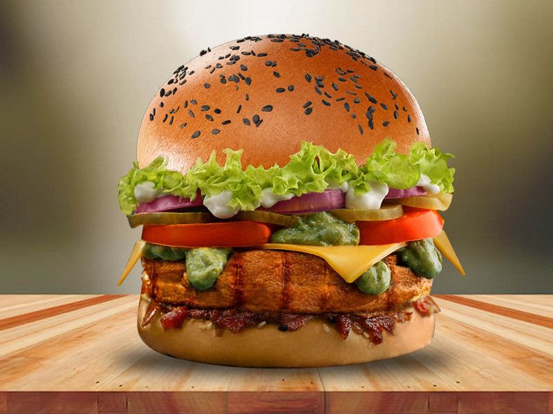 Ultimate Mutton Club Burger