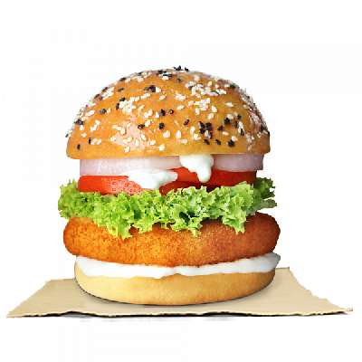 Crispy Chicken Club Burger