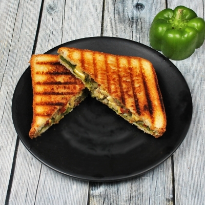 Veg. Chilly Paneer Grilles Sandwich