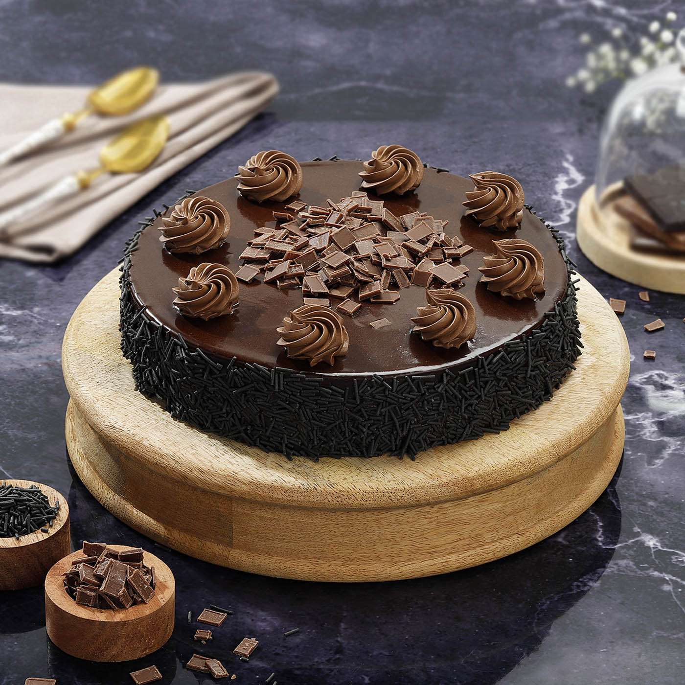 Choco Truffle Cake (450 Gm)