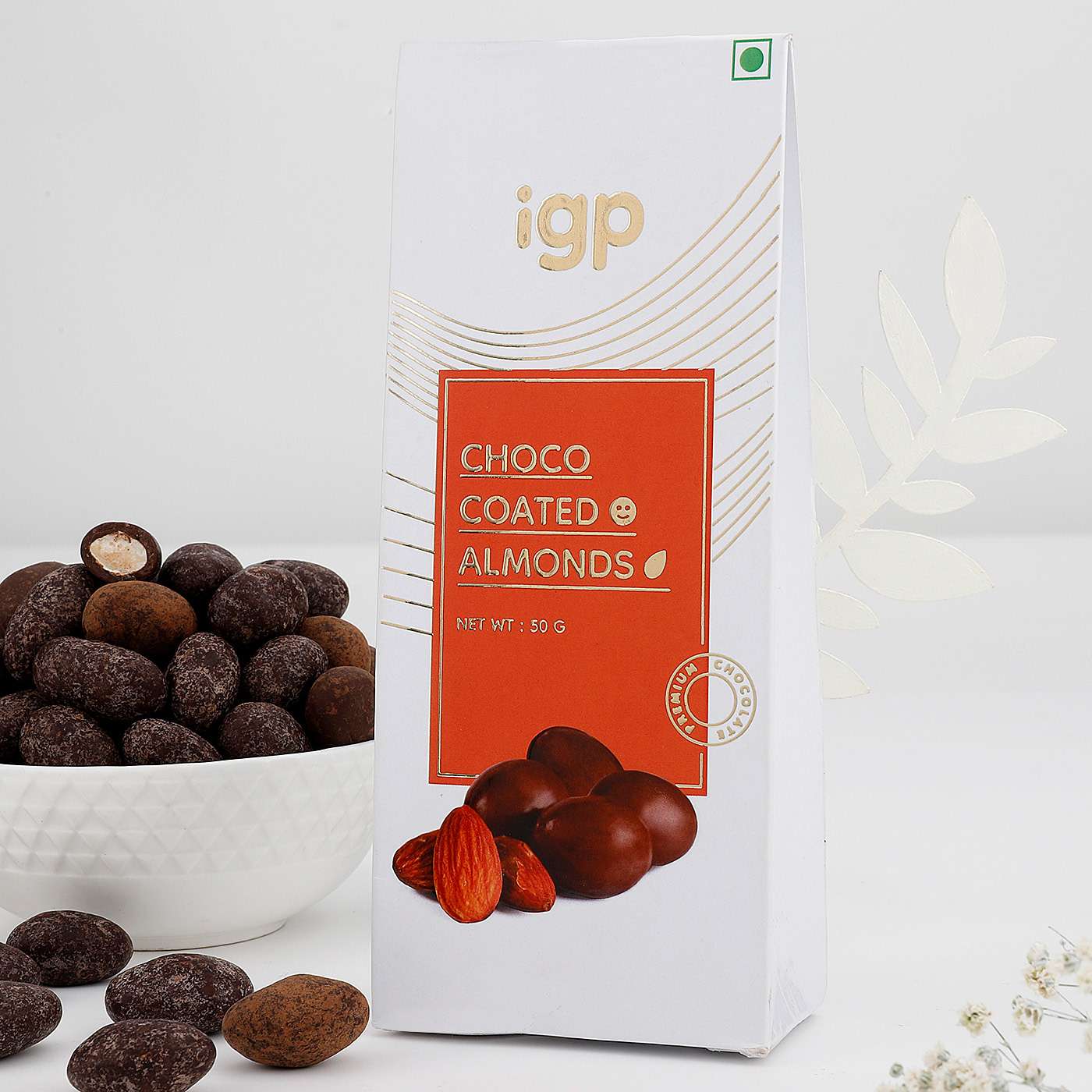 Choco-Coated Almonds (50 Gm)