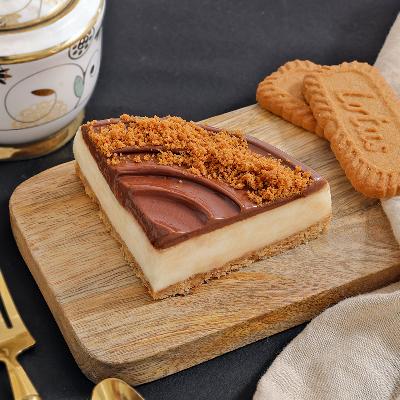Biscoff Cheesecake Slice