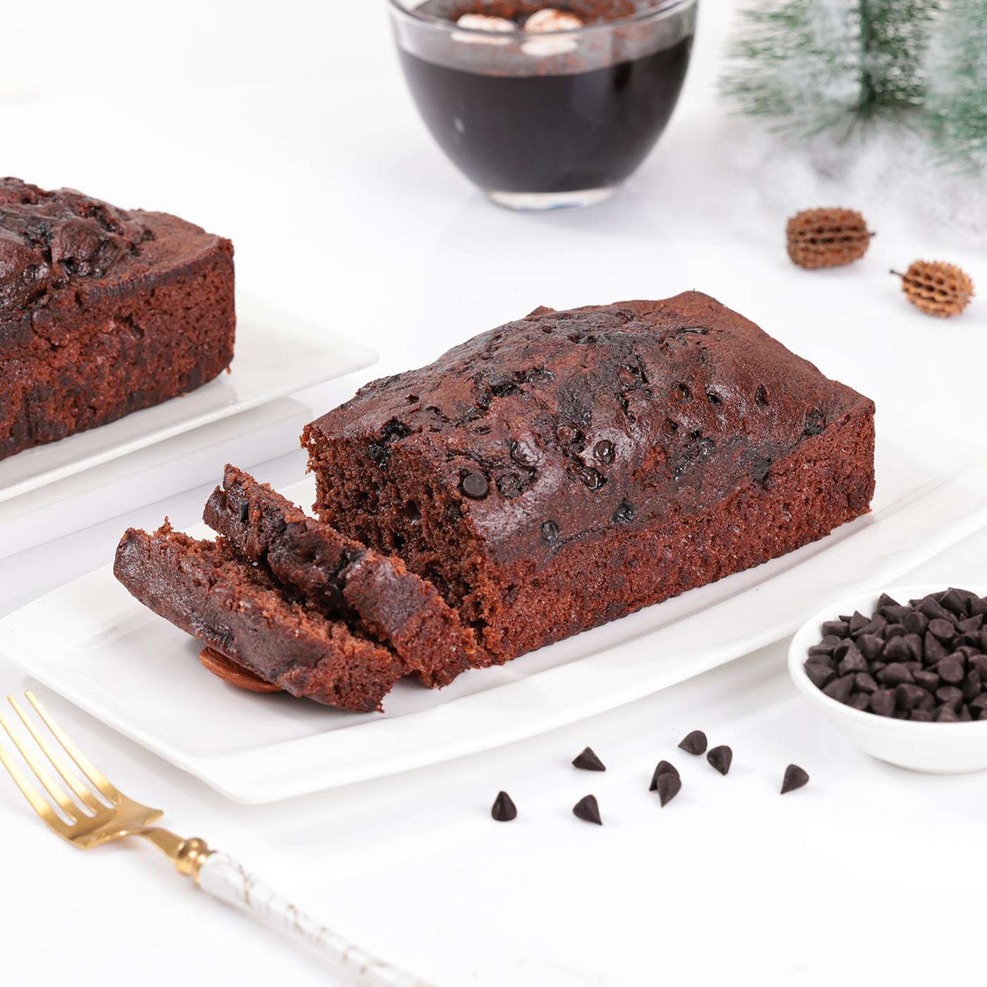 Choco Chip Loaf Cake (250 Gm)