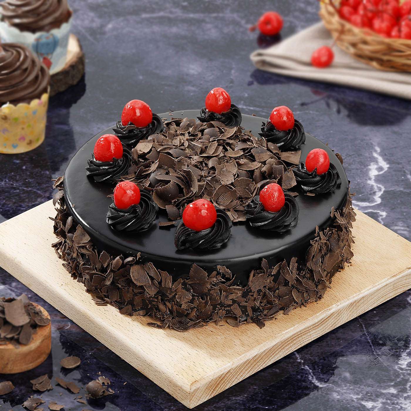 German Black Forest Cake (450 Gm)