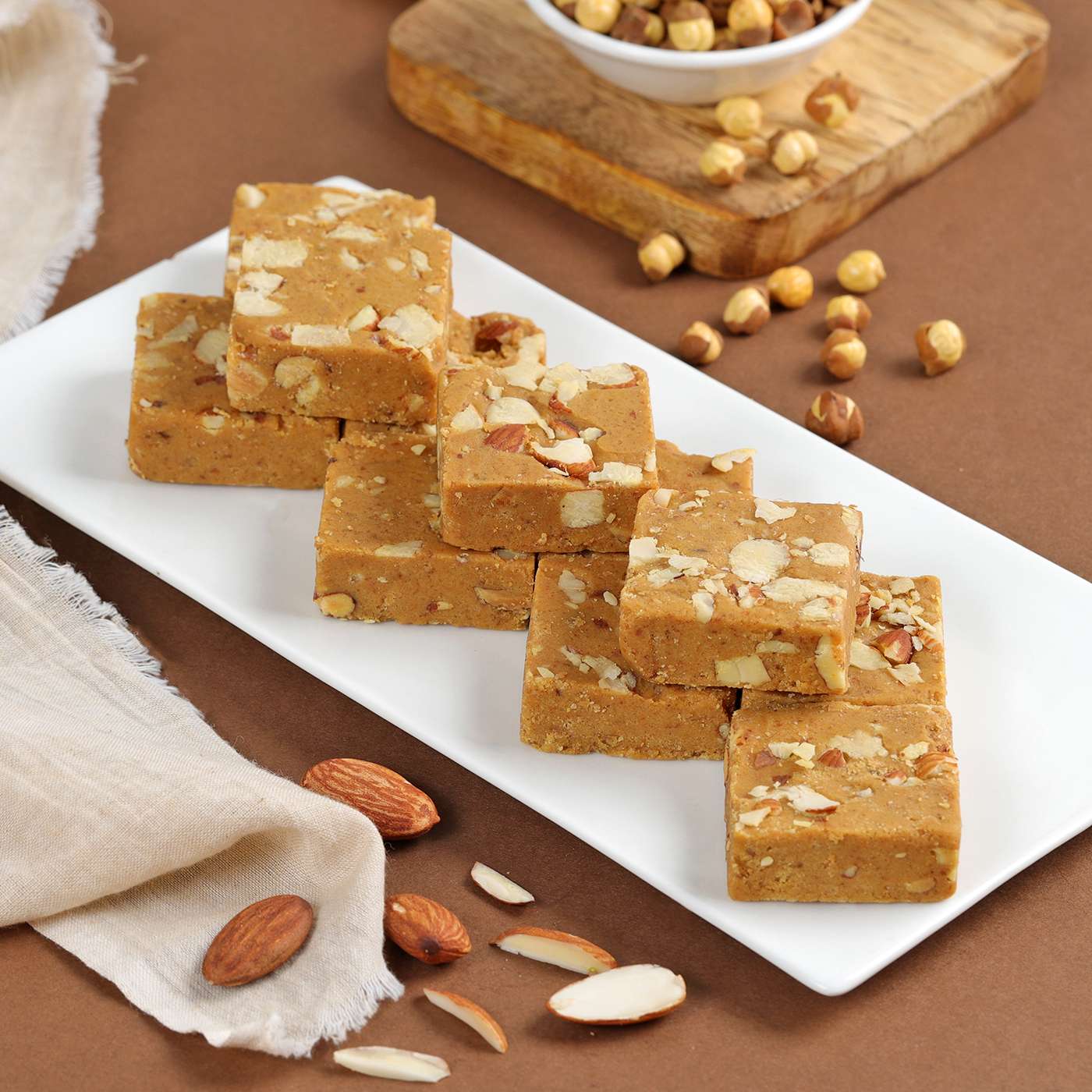 Channa Badam Burfi (200 Gm)