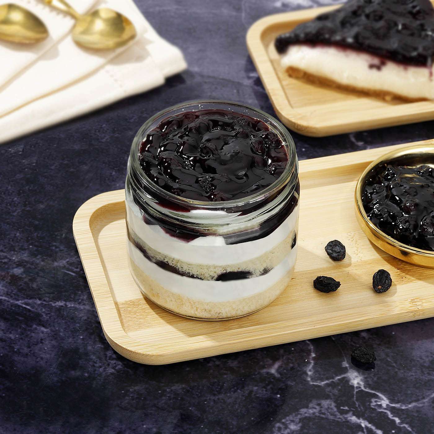 Blueberry Jar Cake (350 ML)