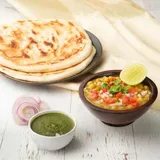 Baked Kulche  with Matar (2 Pcs)