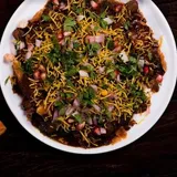 Chole Samosa Chaat