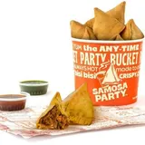 Barbeque Chicken Mini Samosa Bucket