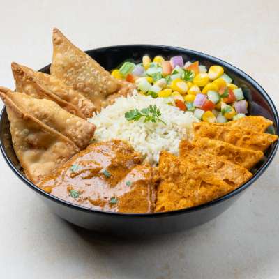 Punjabi Aloo Jeera Burrito Rice Bowl