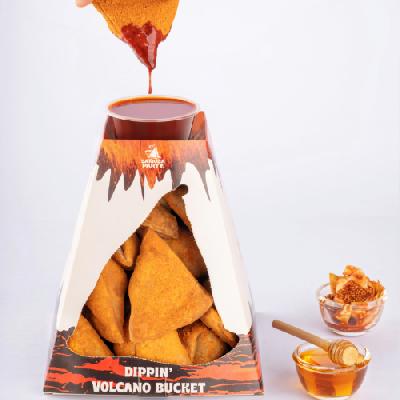 K Popin' - Volcano Samosa Bucket (10 Pcs)