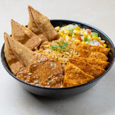 Punjabi Aloo Biryani Burrito Rice Bowl