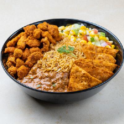 Chicken Popcorn Biryani Burrito Rice Bowl