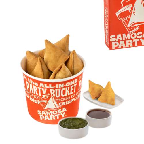 Samosa Party Bucket - Mini Chowmein Samosa