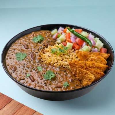 Dal Makhani Jeera Burrito Rice Bowl