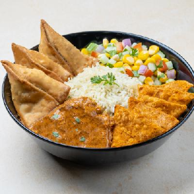 Punjabi Aloo Ghee Burrito Rice Bowl