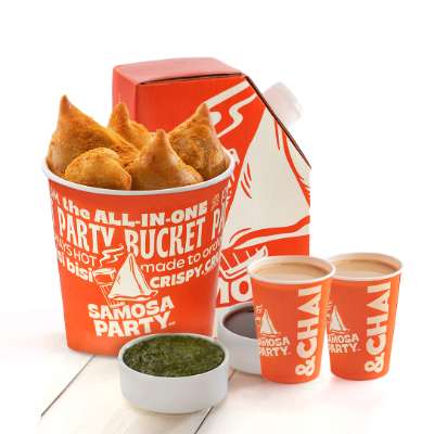 Peri Peri Punjabi Aloo Bucket and Chai Combo