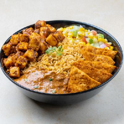 Paneer Tikka Biryani Burrito Rice Bowl