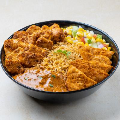 Chicken Tikka Biryani Burrito Rice Bowl