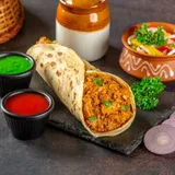 Chicken Hazari Tikka Paratha Roll