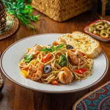 Prawns Spaghetti Aglio Olio Pasta