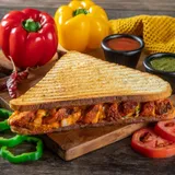 Butter Chicken Grilled Sandwich