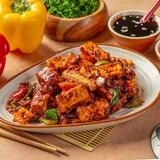 Baby Corn Paneer Chilli (Dry)