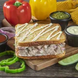 Chicken Mayonnaise Toast Sandwich