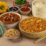 Veg Triple Schezwan Fried Rice