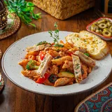 Chicken Penne Pasta In Pink Sauce