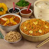 Egg Triple Schezwan Fried Rice