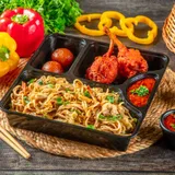 Chicken Hakka Noodles Combo/Thali
